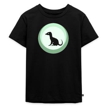 Cryptozoology Mythical Unicorn - Kids Premium Organic T-Shirt - black - Front - Mikhail (115cm)