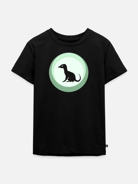 Kryptozoologie Mythisch Einhorn - Kinder Premium Bio T-Shirt - Schwarz