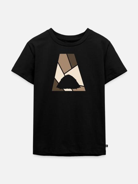 Camping Camper Camper - Kinder Premium Bio T-Shirt - Schwarz