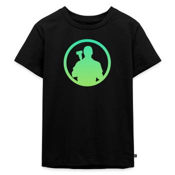 Car mechanic, hobbyist, mechanic - Kids Premium Organic T-Shirt - black - Front - Mikhail (115cm)
