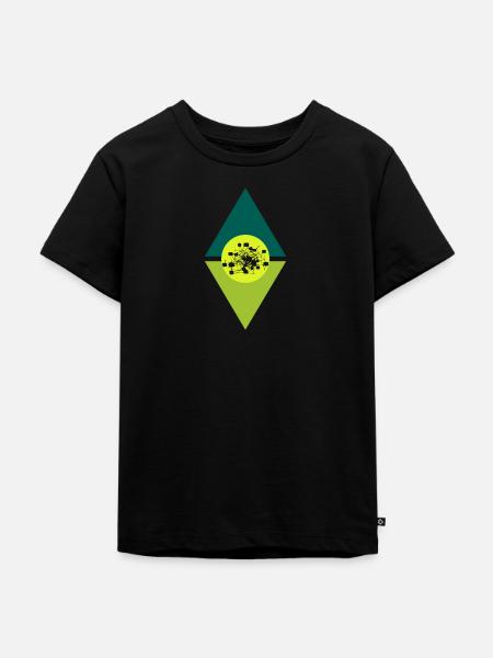 Crypto Blockchain Blockchain - Kinder Premium Bio T-Shirt - Schwarz