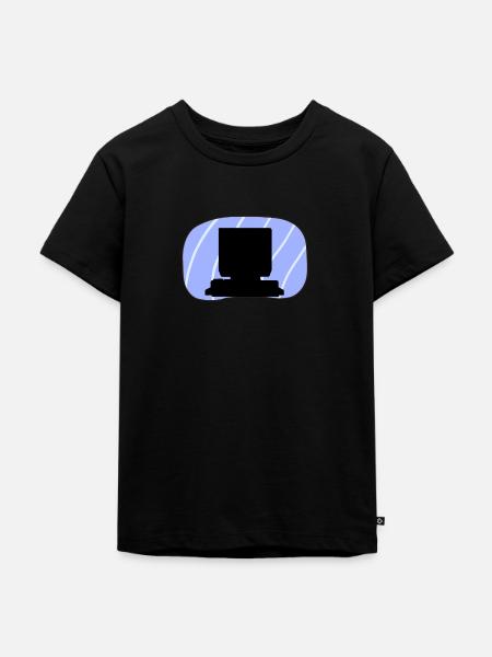 Computer Tech Internet - Kinder Premium Bio T-Shirt - Schwarz