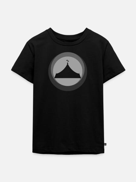 Zirkus Circus Akrobatik - Kinder Premium Bio T-Shirt - Schwarz