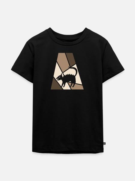 Kryptozoologie Mythisch Fabeltier - Kinder Premium Bio T-Shirt - Schwarz