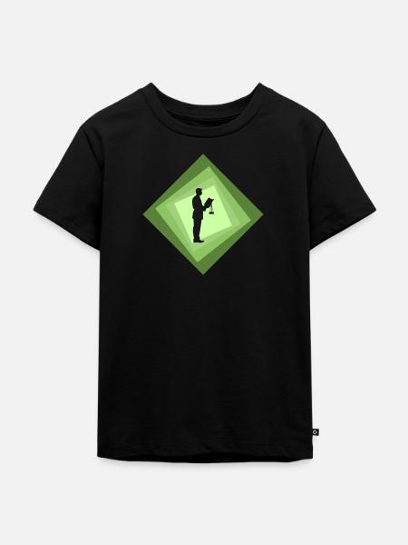 Gericht Recht Behandlung - Kinder Premium Bio T-Shirt - Schwarz
