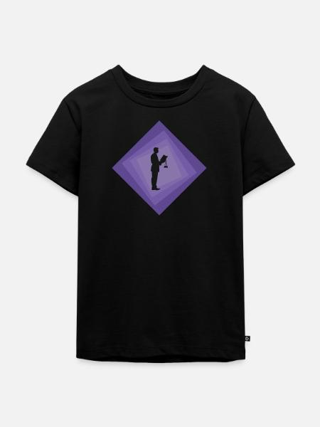 Gericht Absatz Behandlung - Kinder Premium Bio T-Shirt - Schwarz