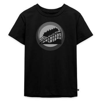 Carnival Funfair - Kids Premium Organic T-Shirt - black - Front - Mikhail (115cm)