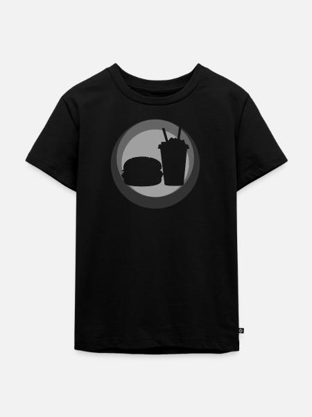 Imbiss Imbisswagen - Kinder Premium Bio T-Shirt - Schwarz
