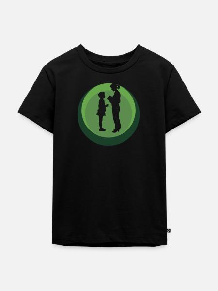 Grundschullehrer Grundschule - Kinder Premium Bio T-Shirt - Schwarz