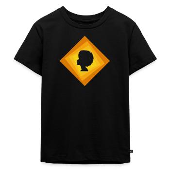 Soul Groove - Kids Premium Organic T-Shirt - black - Front - Mikhail (115cm)