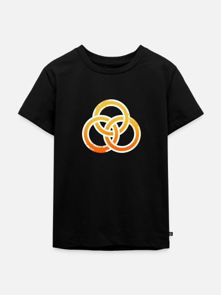 EINHEIT - Kinder Premium Bio T-Shirt - Schwarz