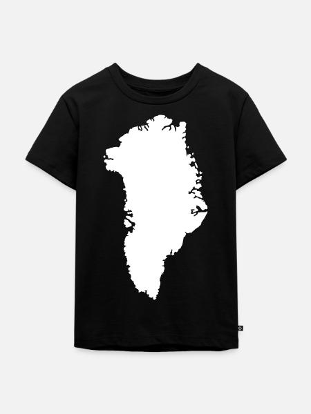 Greenland - Kids Premium Organic T-Shirt - black
