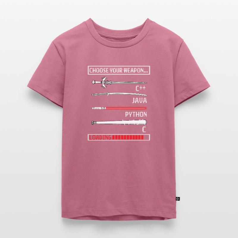 Programmers Gift Java C Programming Kids Premium Organic T-Shirt