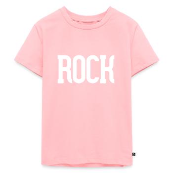 Rock - Kinder Premium Bio T-Shirt - Rosa - Vorne - AI Model Kid Female (0cm)