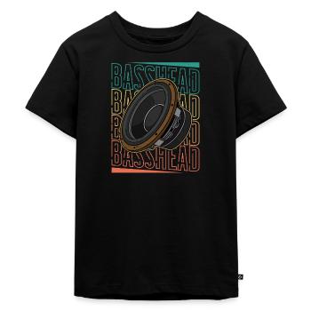 Tontechniker Subwoofer Analog Sound Spruch - Kinder Premium Bio T-Shirt - Schwarz - Vorne - Mikhail (115cm)