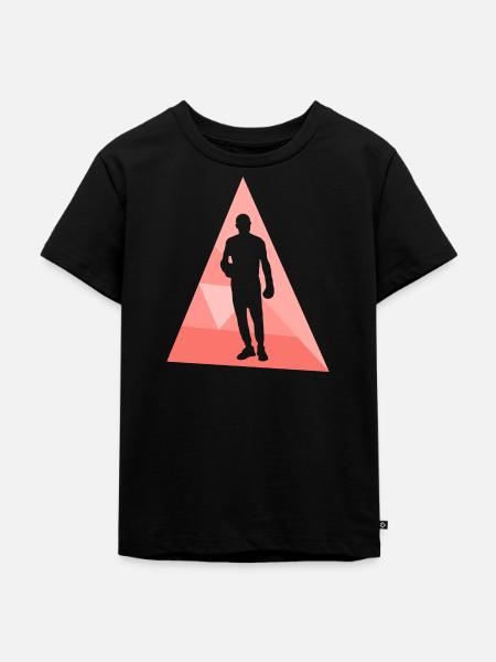 Boxing Boxing Boxer Boxkampf - Kinder Premium Bio T-Shirt - Schwarz