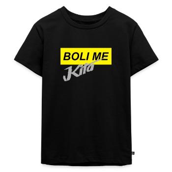 boli me kita2 - T-shirt Premium bio Enfant - noir - Devant - Mikhail (115cm)