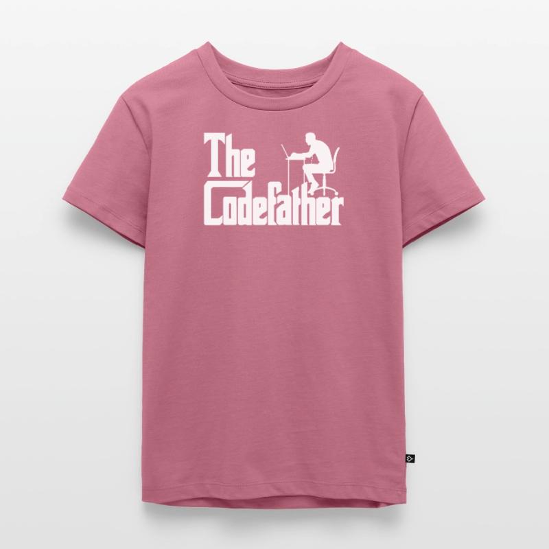 Programmer Code Developer Codefather Saying Kids Premium Organic T-Shirt