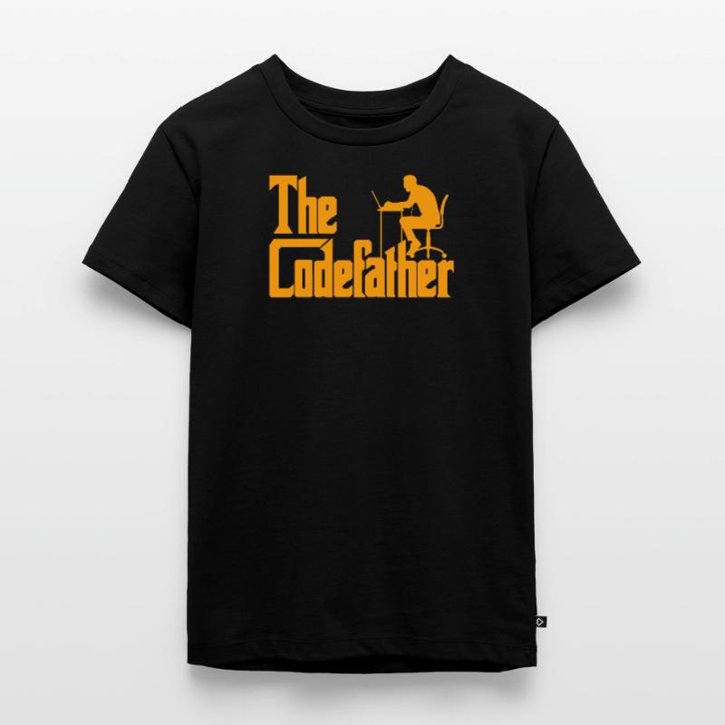 Developer Fun Saying The Codefather Coder Kids Premium Organic T-Shirt
