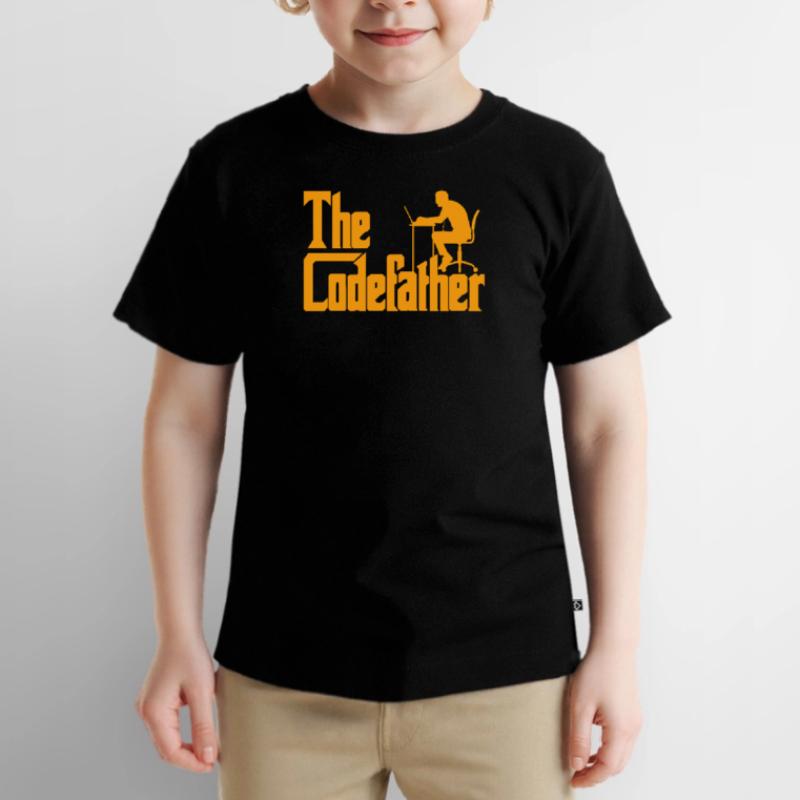 Developer Fun Saying The Codefather Coder Kids Premium Organic T-Shirt