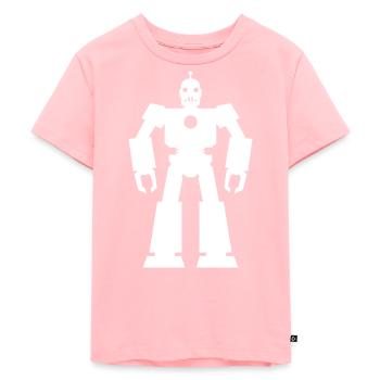 Robots – Technologie de l’IA Science-fiction Nerd Design - T-shirt Premium bio Enfant - rose - Devant - AI Model Kid Female (0cm)