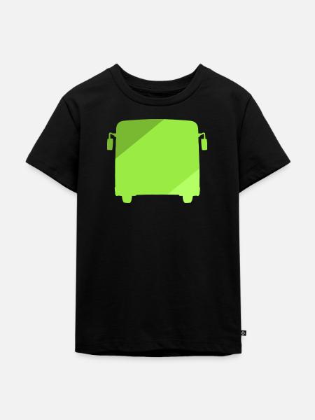 Busfahrer Fahrer Fahrer - Kinder Premium Bio T-Shirt - Schwarz