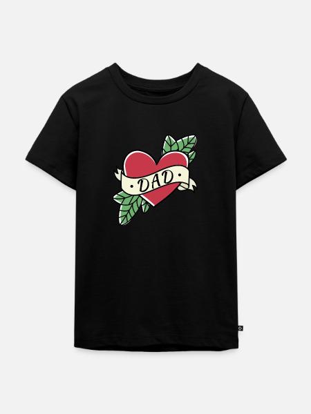 Best Daddy - Kinder Premium Bio T-Shirt - Schwarz