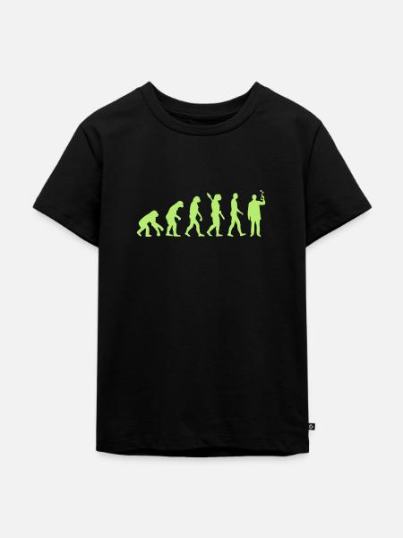 Chemiker - Kinder Premium Bio T-Shirt - Schwarz