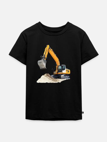 Bagger - Kinder Premium Bio T-Shirt - Schwarz