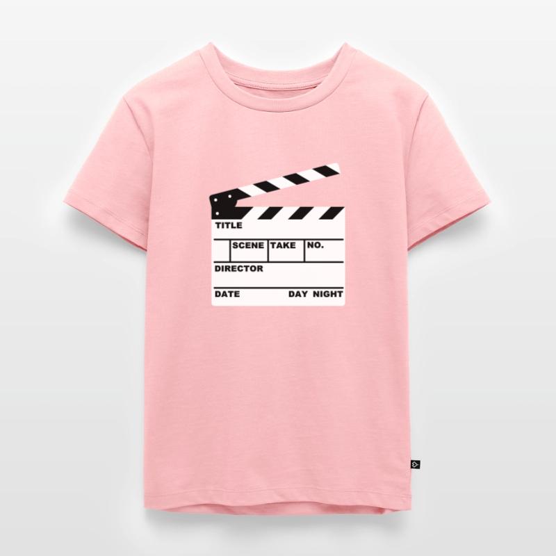 clapperboard (writable flex) Kids Premium Organic T-Shirt