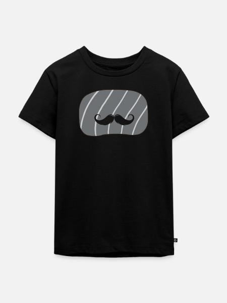 Bart Sir Baertig - Kinder Premium Bio T-Shirt - Schwarz