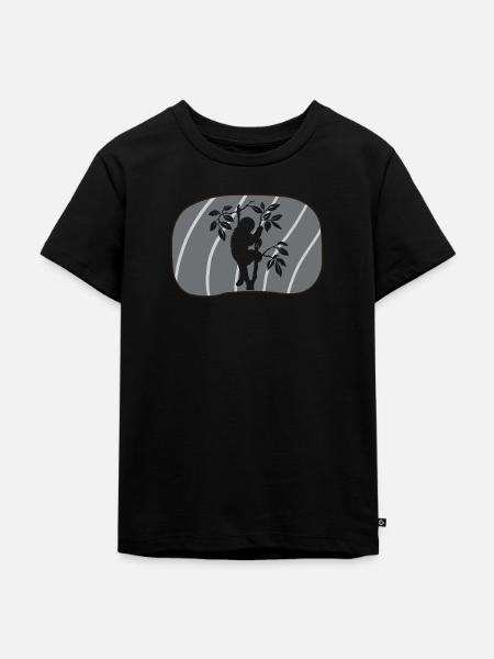 Faul Faultier Rest - Kinder Premium Bio T-Shirt - Schwarz
