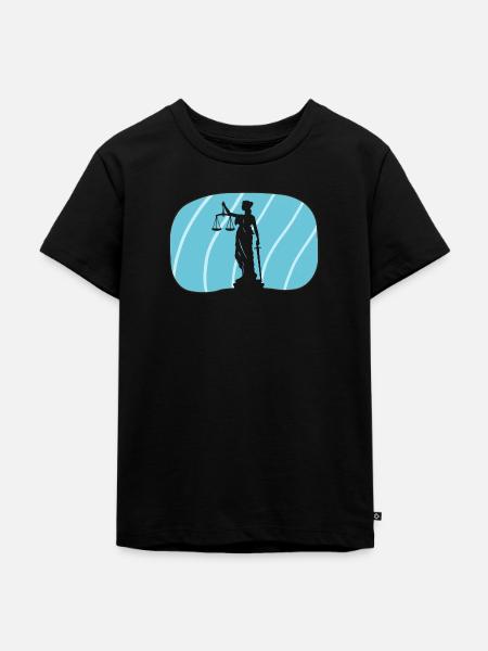 Anwalt Recht Behandlung - Kinder Premium Bio T-Shirt - Schwarz