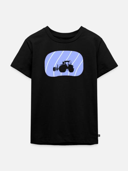 Maehdrescher Ranch - Kinder Premium Bio T-Shirt - Schwarz