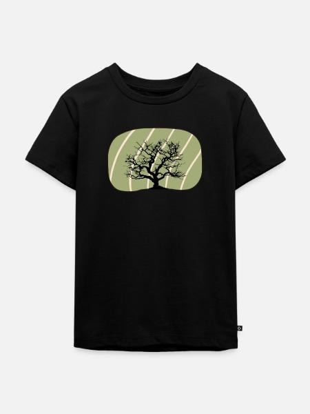Botanisch Botanik Botanik - Kinder Premium Bio T-Shirt - Schwarz