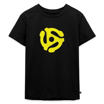 vinyle - T-shirt Premium bio Enfant - noir - Devant - Mikhail (115cm)