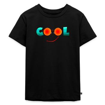 Kühl - Kinder Premium Bio T-Shirt - Schwarz - Vorne - Mikhail (115cm)
