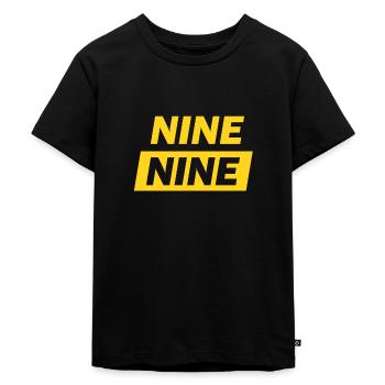 Brooklyn nine nine B99 NYPD - Kinder Premium Bio T-Shirt - Schwarz - Vorne - Mikhail (115cm)