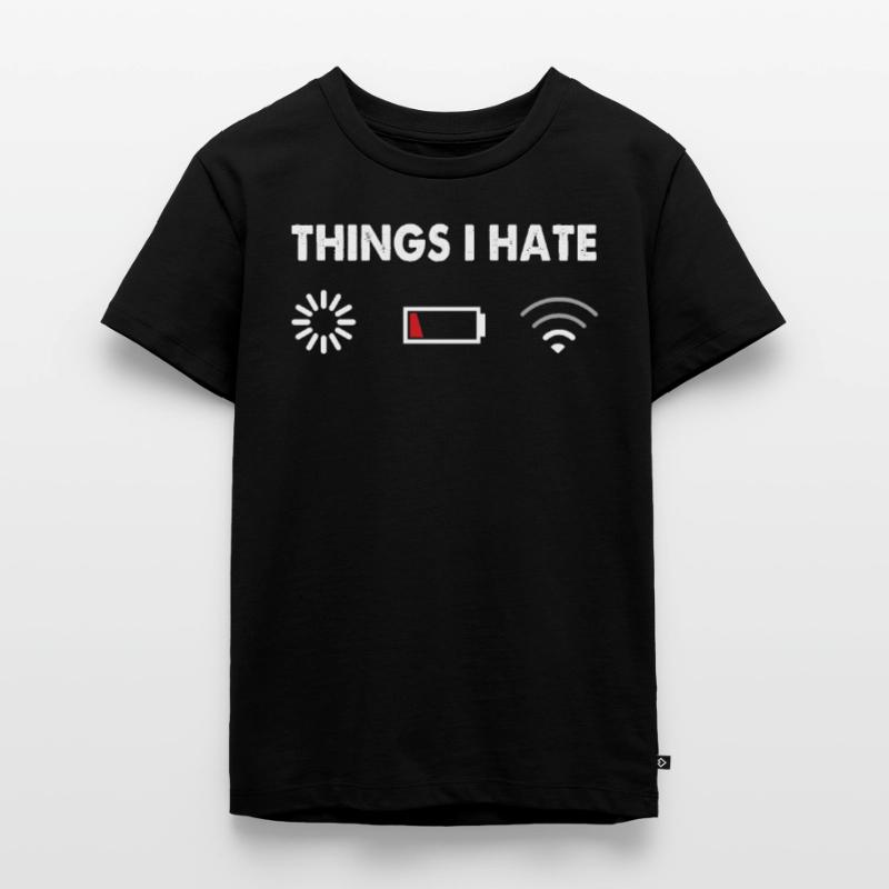 Things I Hate TShirt Programmer Gamer Kids Premium Organic T-Shirt
