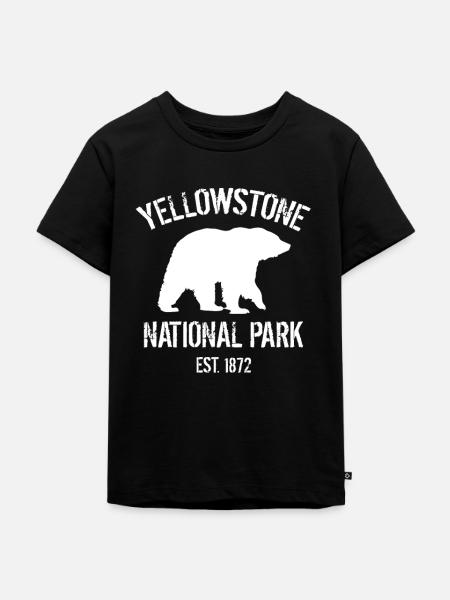 Yellowstone Dutton Ranch - Kinder Premium Bio T-Shirt - Schwarz
