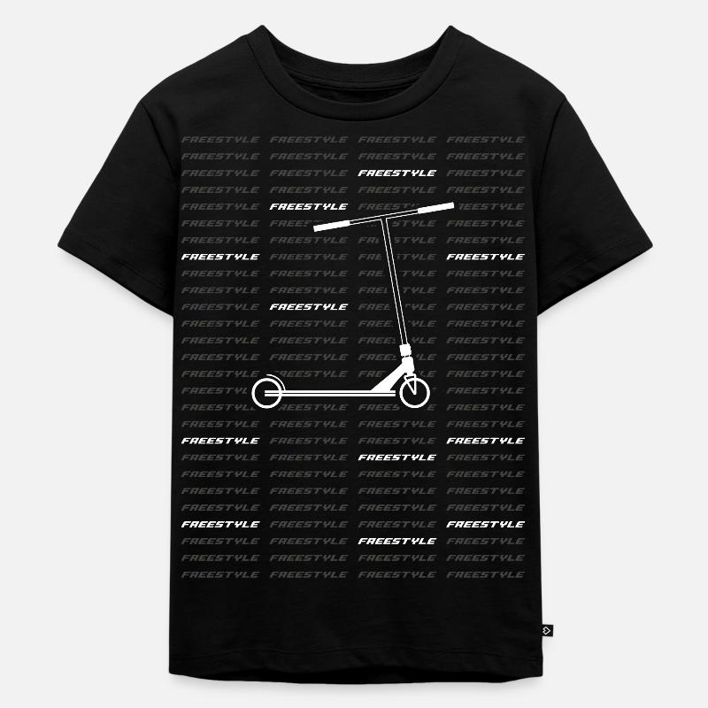 Freestyle 2 - Kinder Premium Bio T-Shirt - Schwarz