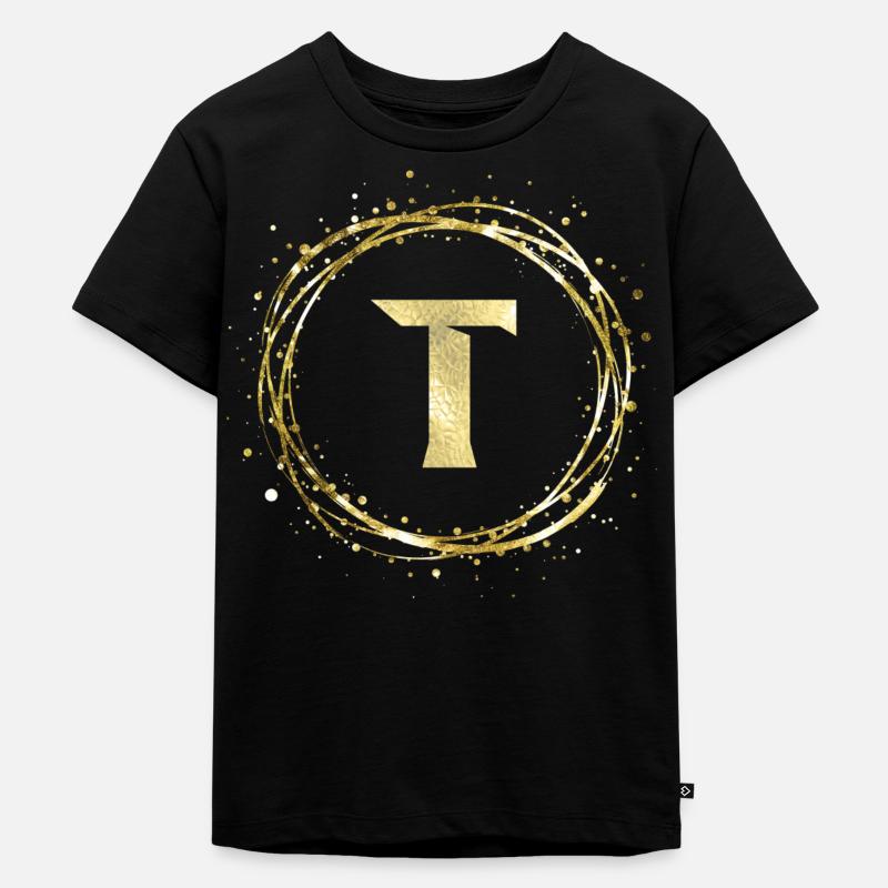 T - Kinder Premium Bio T-Shirt - Schwarz