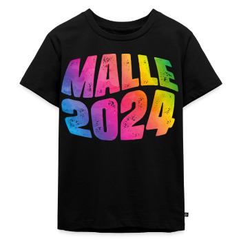 Malle 2024 Holiday - Kids Premium Organic T-Shirt - black - Front - Mikhail (115cm)