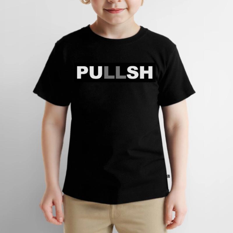 Pullsh - Push and Pull - Conception intelligente T-shirt Premium bio Enfant