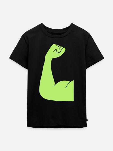 fit - Kinder Premium Bio T-Shirt - Schwarz