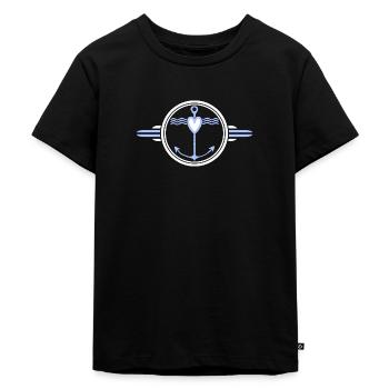 Moin Nord Mer du Nord Mer Baltique Mer Baltique Funny Fun Chemise - T-shirt Premium bio Enfant - noir - Devant - Mikhail (115cm)