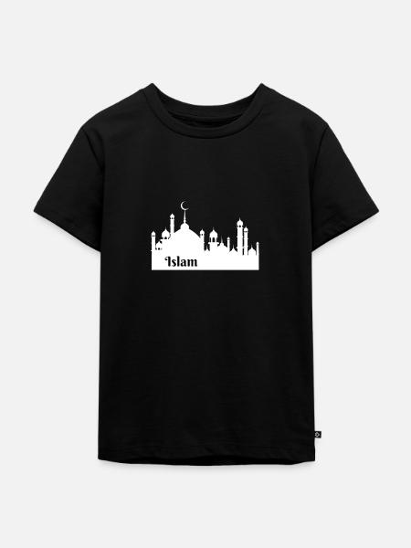 Islam - Kinder Premium Bio T-Shirt - Schwarz