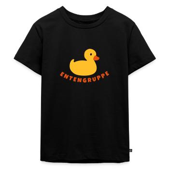 Groupe de canards Groupe - T-shirt Premium bio Enfant - noir - Devant - Mikhail (115cm)