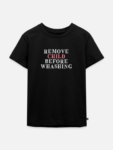 children - Kids Premium Organic T-Shirt - black