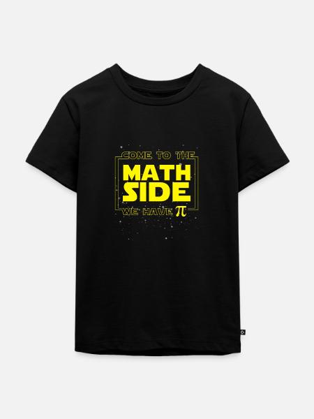 Mathematik - Kinder Premium Bio T-Shirt - Schwarz